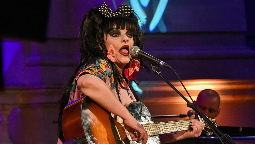 Auch mit 70 Jahren noch verr&uuml;ckt wie in alten Zeiten: Nina Hagen.