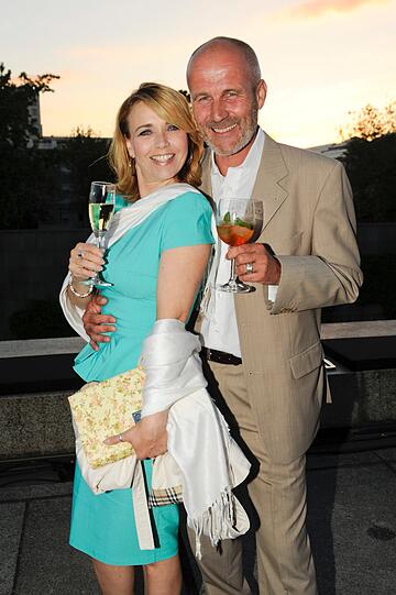 Tina Ruland und Freund Claus G. Oldörp