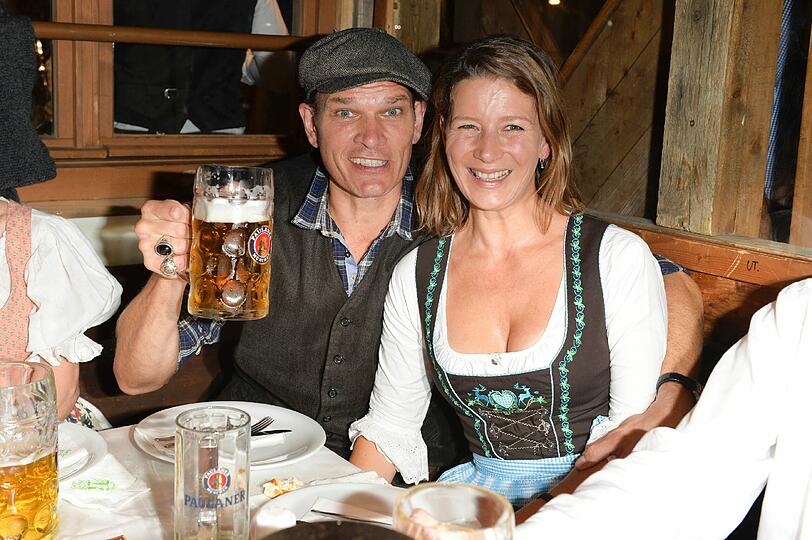 Götz Otto und Frau Sabine.