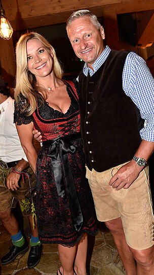 Stefan Blöcher und Freundin Anna Posch.
