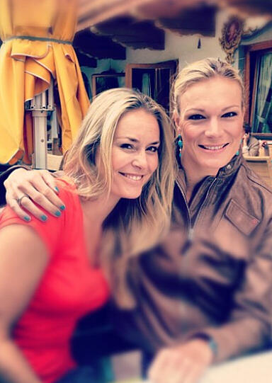 Lindsey Vonn ist auf Instagram sehr aktiv.