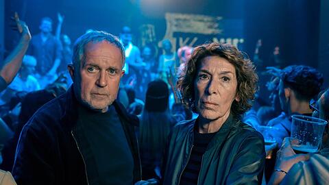"Tatort: Deine Mutter": Moritz Eisner (Harald Krassnitzer) und Bibi Fellner (Adele Neuhauser) ermitteln in der Wiener Rap-Szene.