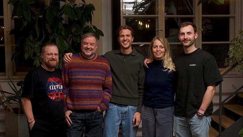 Der neue und alte Vorstand des Vereins (v.l.): Andreas Klimmer, Daniel Belen, Nico Walz, Lisa Springer und Nik Wiedenzarter.