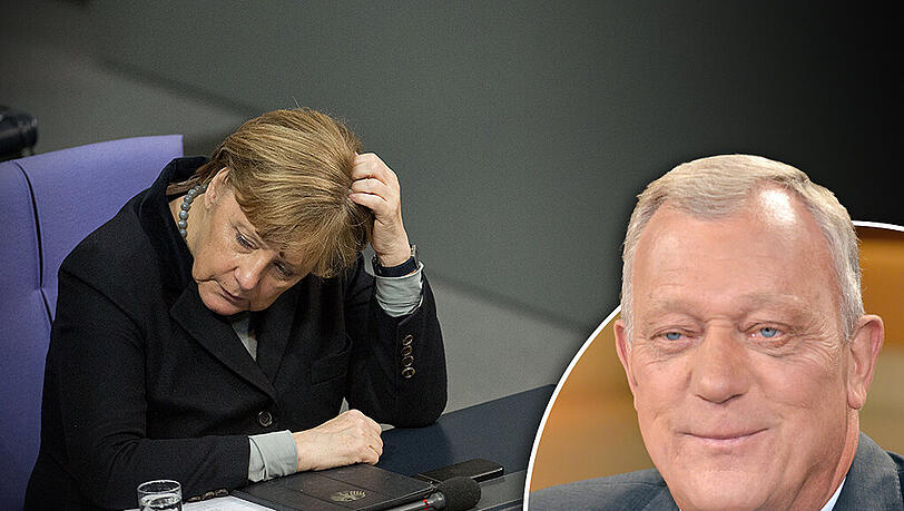 Politik-Experte und Journalist Michael Spreng sieht Angela Merkels Position als mächtigste Frau der Welt in Gefahr. Politik-Experte und Journalist Michael Spreng sieht Angela Merkels Position als mächtigste Frau der Welt in Gefahr.