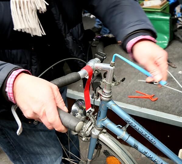 Der Radlflohmarkt im Backstage an der Friedensheimer Brücke läutete am Wochenende den Frühling ein. Die Bilder.