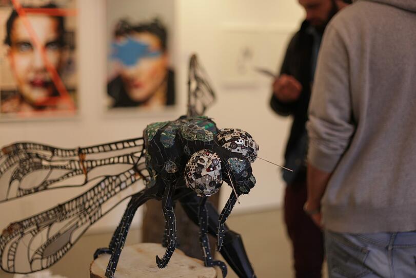 Stroke Art Fair: So bunt ist die Kunstmesse.