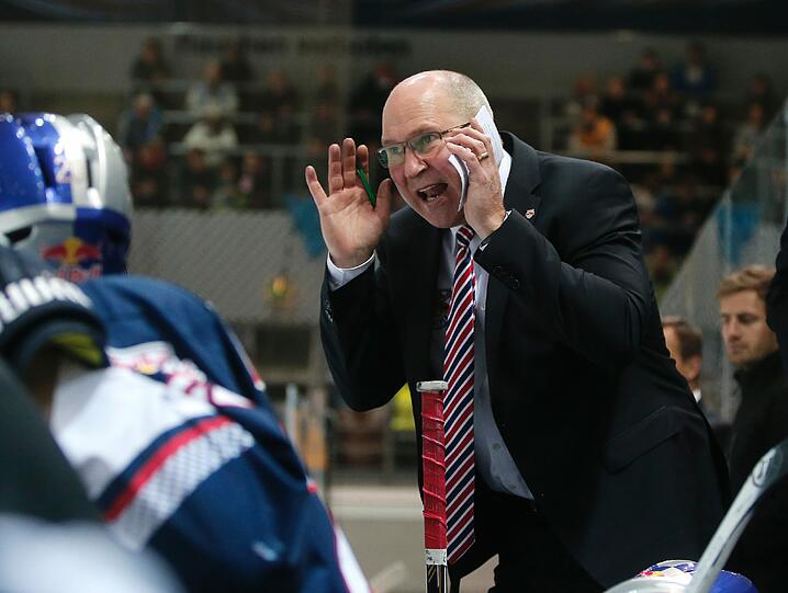Don Jackson, der Trainer des EHC Red Bull München.