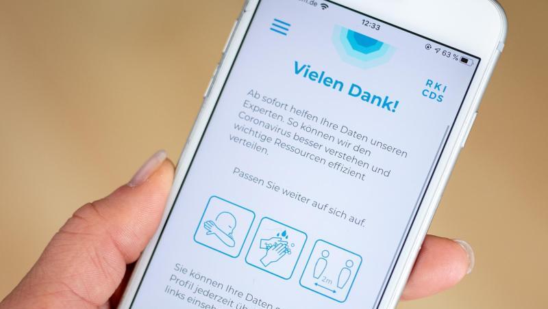 Eine App zur "Corona-Datenspende" an das Robert Koch-Institut. Eine App zur "Corona-Datenspende" an das Robert Koch-Institut.