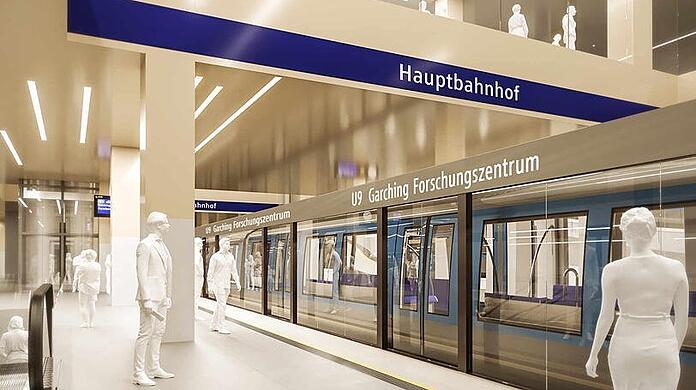 So soll der Bahnhof einmal aussehen.