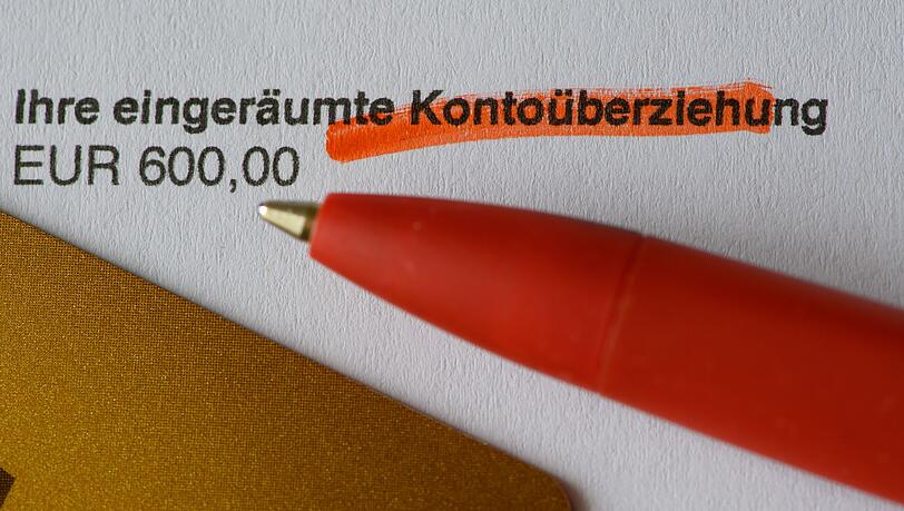 Die Frage einer Deckelung von Dispo-Zinsen wird in dem Entwurf nicht thematisiert. (Symbolbild)