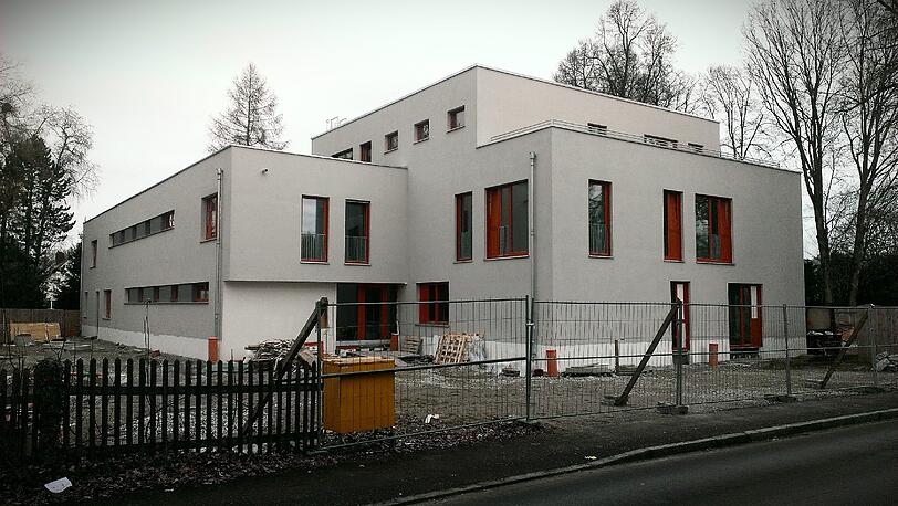 Die städtische Kita in der Herterichstraße in Solln ist fast fertig - fast! Nachbarn haben den Bau jetzt gestoppt.