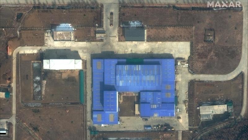 Das Forschungszentrum Sanumdong bei Pjöngjang. Das Forschungszentrum Sanumdong bei Pjöngjang.