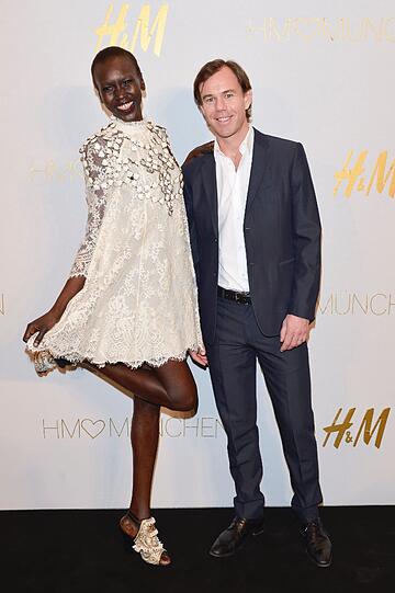 Alek Wek, Karl Johan Persson (CEO H&M)