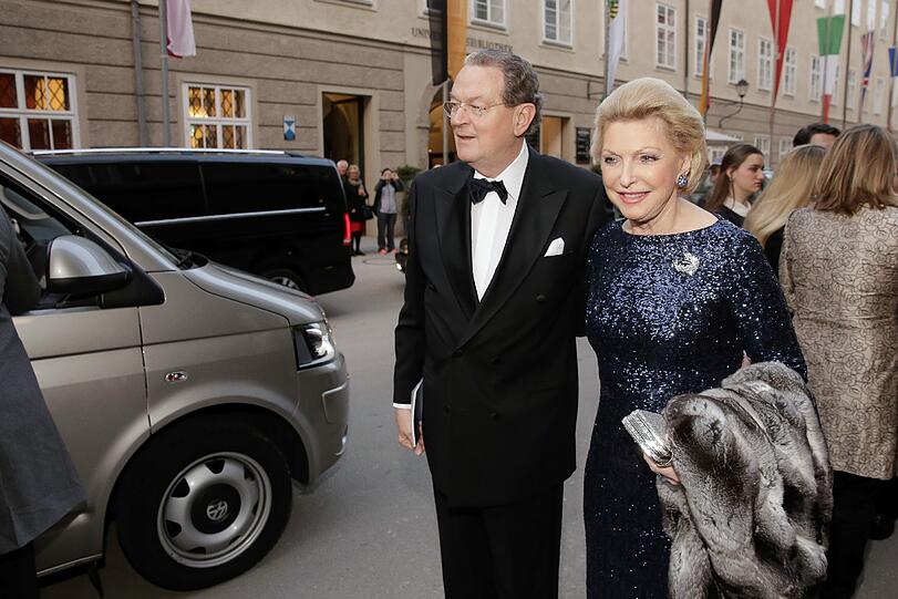 Unternehmerin Maria-Elisabeth Schaeffler und ihr Ehemann Jürgen Thumann