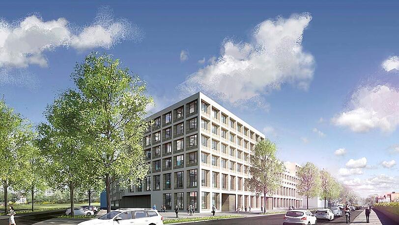 Im „Südwink“-Gebäuderiegel an der Kistlerhofstraße wird unter anderem ein Ärztehaus untergebracht. Im „Südwink“-Gebäuderiegel an der Kistlerhofstraße wird unter anderem ein Ärztehaus untergebracht.