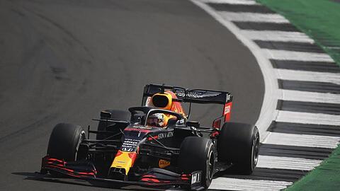 Niederländischer Sieger in Silverstone: Max Verstappen.