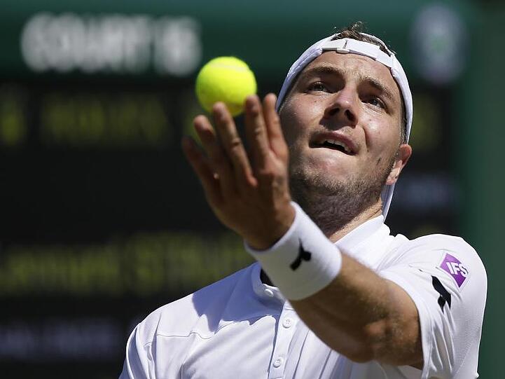 Jan-Lennard Struff erreichte in Wimbledon die dritte Runde.