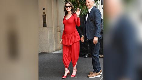Anne Hathaway am Dienstag in New York.