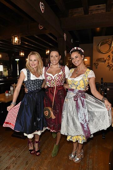 Sonja Kiefer, Simone Ballack und Gitta Saxx.