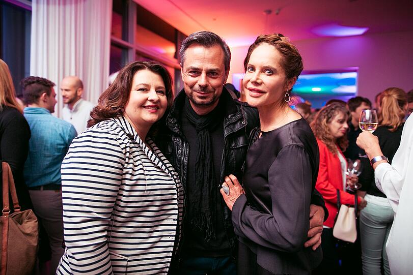 Christine Reimer, Michael Sporer und Doreen Dietel