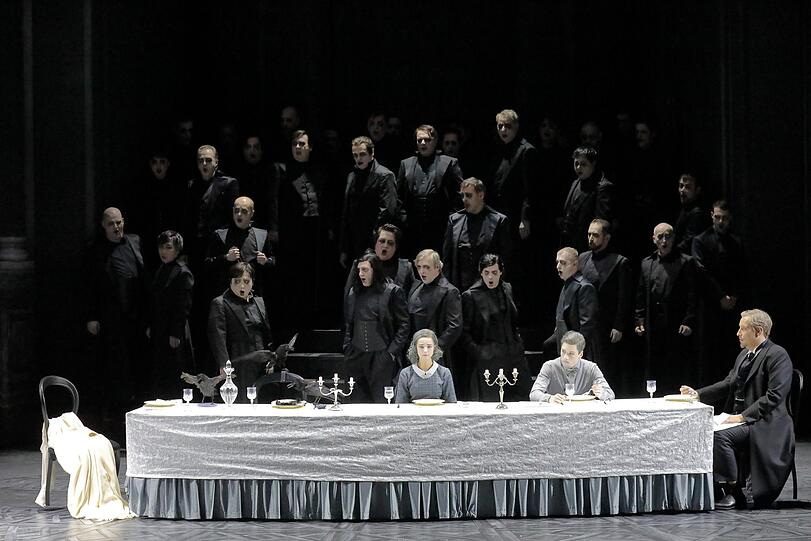 Verdis "I masnadieri" im Nationaltheater.