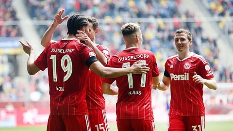 Fortuna Düsseldorf kam zu einem Heimsieg gegen Tabellenführer Darmstadt 98.