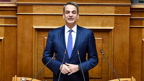 Verspricht, die Bahn auf Vordermann zu bringen: Kyriakos Mitsotakis