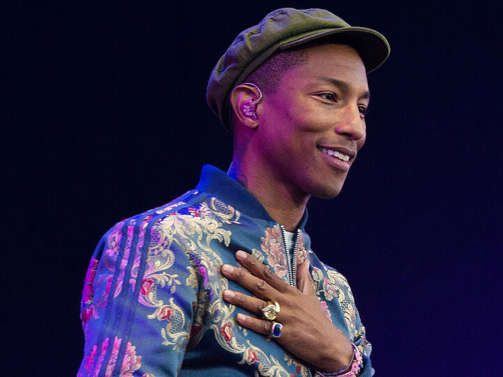 Pharrell Williams' neuer Song wird zunächst nur via Apple Music streambar sein