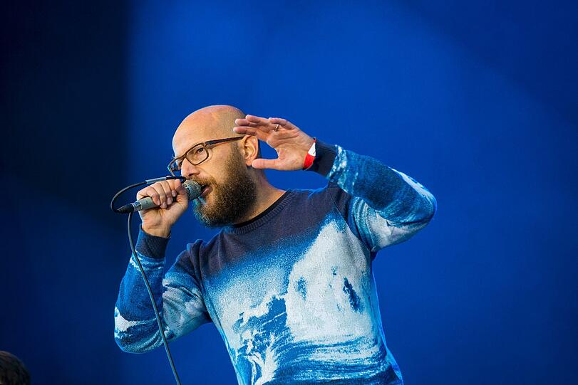 Sebastian Horn, Sänger bei der Band "Dreiviertelblut"