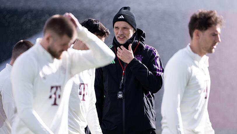 Abschlusstraining FC Bayern auf dem Trainingsgelände an der Säbener Straße.