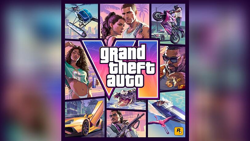 Das offizielle Cover-Artwork für "GTA 6". Das offizielle Cover-Artwork für "GTA 6".