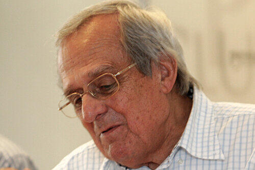 Dieter Hildebrandt, Kabarettist, Schauspieler und Buchautor.