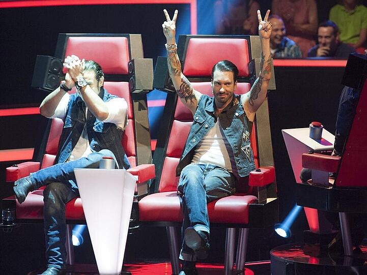 The BossHoss jubeln bei "The Voice"