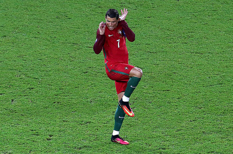Wieder nicht sein Abend: Cristiano Ronaldo