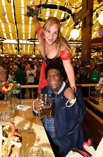 Roberto Blanco mit Ehefrau Luzandra