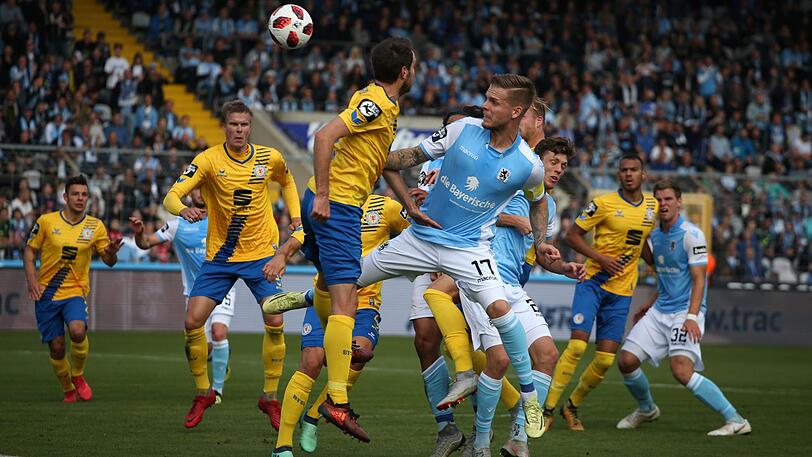 Waren zuletzt beide gut drauf: 1860 und Braunschweig, hier im Hinrundenduell.