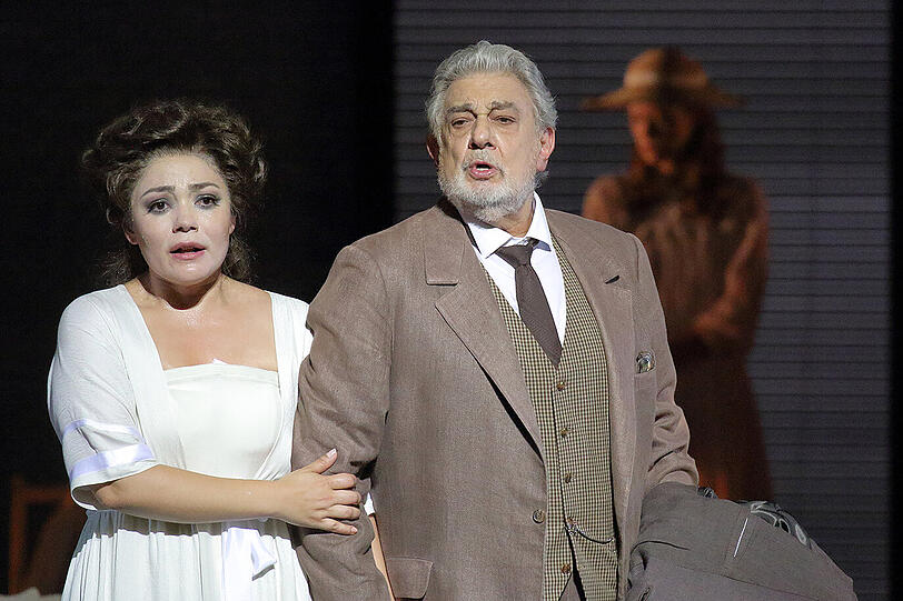 Placido Domingo in "La traviata"
