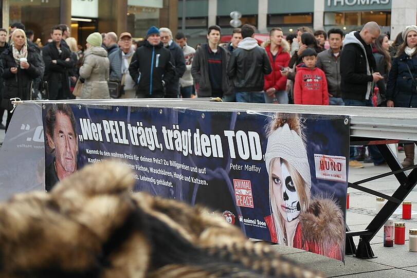 Peter Maffey ist bekanntes Gesicht der Anti-Pelz-Kampagne.