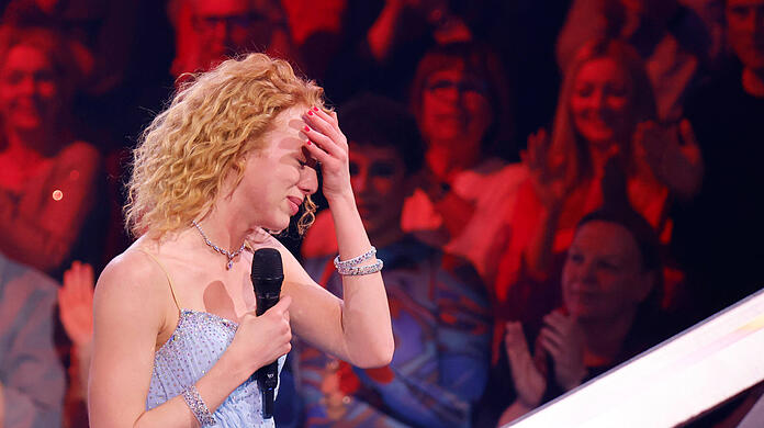Anna Ermakova galt von Anfang an als Favoritin bei "Let's Dance", doch jetzt schwächelte die Tochter von Boris Becker