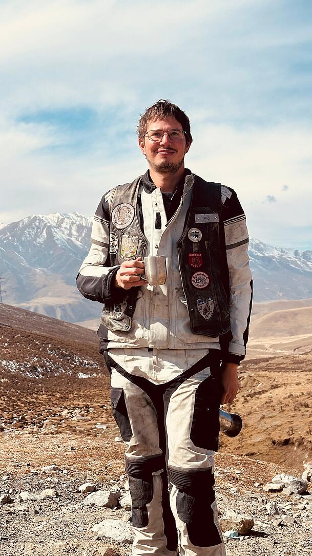 Florian Pollinger (34) nutzt ein Sabbatical f&uuml;r die Reise seines Lebens.