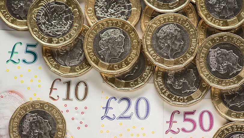 Vor allem aus Gro&szlig;britannien floss viel Geld. (Symbolbild)