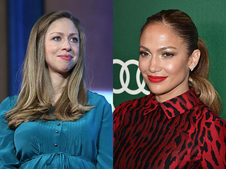 Nachbarn: Chelsea Clinton und Jennifer Lopez