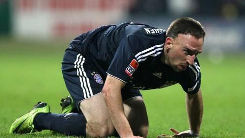 Fehlt am Samstag in der Bundesliga: Franck Ribéry. Fehlt am Samstag in der Bundesliga: Franck Ribéry.