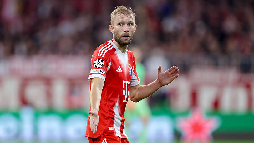 Rechts, links – egal: Bayern-Verteidiger Konrad Laimer überzeugte auch gegen Brügge.
