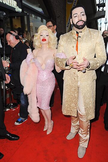 Harald Glööckler und Amanda Lepore