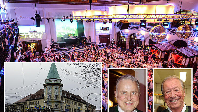 Edi Reinbold (r.) übernimmt den Löwenbräukeller, den Christian Schottenhamel derzeit führt. Edi Reinbold (r.) übernimmt den Löwenbräukeller, den Christian Schottenhamel derzeit führt.