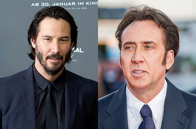 Keanue Reeves und Nicolas Cage (1964)
