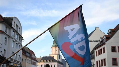 Björn Höcke vergangene Woche bei einer Wahlkampfveranstaltung im sächsischen Döbeln.