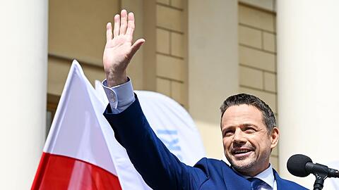 Der liberale polnische Präsidentschaftskandidat Rafal Trzaskowski ist ein enger Mitstreiter von Regierungschef Donald Tusk. (Archivbild)