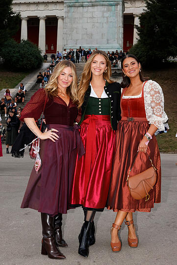 Andrea Stöckl, Viviane Geppert und Steffi Brungs Andrea Stöckl, Viviane Geppert und Steffi Brungs